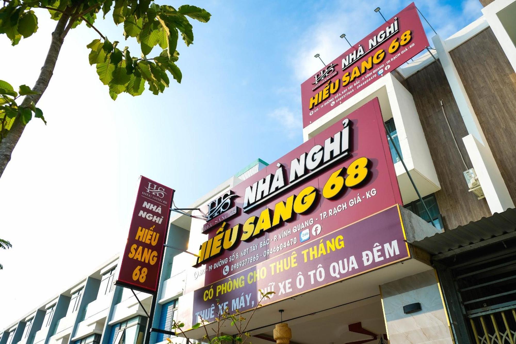 Hieu Sang 68 Hostel & Villas Seaview Ben Tau Rach Gia Harbor City Extérieur photo